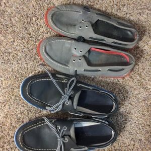 (2 PAIR)SPERRY BOAT SHOES